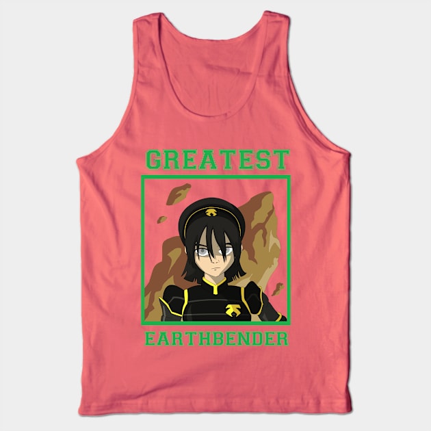 Greatest Earth Warrior Tank Top by Zapt Art